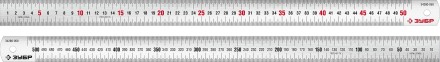 ЗУБР Про-50, длина 0.50 м, усиленная нержавеющая линейка, Профессионал (34280-050) купить в Уфе