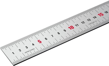 ЗУБР Про-50, длина 0.50 м, усиленная нержавеющая линейка, Профессионал (34280-050) купить в Уфе