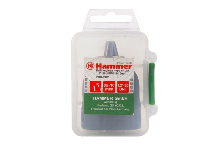 Патрон для дрели HAMMER Ф10мм 1/2&quot; (208-202) купить в Уфе