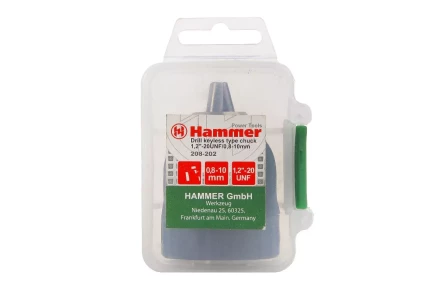 Патрон для дрели HAMMER Ф10мм 1/2" (208-202) купить в Уфе