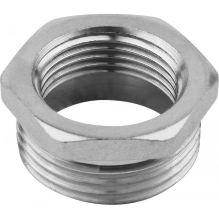 Футорка ЗУБР &quot;ЭКСПЕРТ&quot;, никелированная латунь, 1/2&quot; х 3/8&quot; 51281-1/2-3/8 купить в Уфе