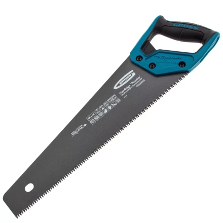 Ножовка по дереву &quot;PIRANHA&quot;, 400 мм, 7 TPI, 3D-зуб, тефлоновое покрытие полотна, двухкомпонентная рукоятка Gross 24113 купить в Уфе