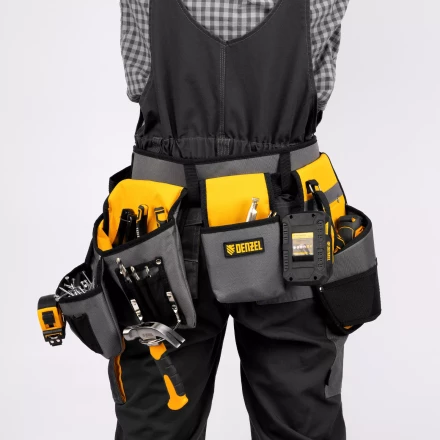Пояс монтажника, сумки поясные, кобура для шуруповерта// Denzel 90291 купить в Уфе