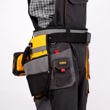 Пояс монтажника, сумки поясные, кобура для шуруповерта// Denzel 90291 купить в Уфе