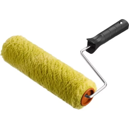 Валик малярный ЗУБР "ОПТИМА -СИНТЕКС", все виды ЛКМ, для неровных поверхностей, полиэстр, ворс 18 мм, бюгель 6 мм, 40х240мм 03515-24 купить в Уфе