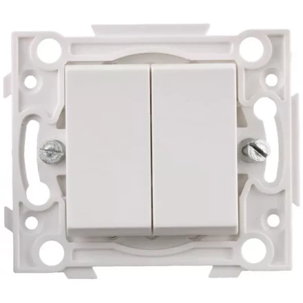 Выключатель СВЕТОЗАР проходной двойной SV-55231-2 купить в Уфе