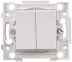 Выключатель СВЕТОЗАР проходной двойной SV-55231-2 купить в Уфе