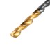 Сверло по металлу, 2,5 мм, HSS-Tin, Golden Tip, 10 шт. Denzel 717204 купить в Уфе
