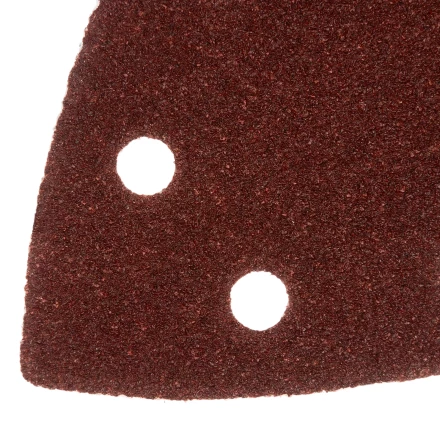 Треугольник абразивный на ворc. подложке под &quot;липучку&quot;, перф., P 60, 150х150х100 мм, 5 шт. Denzel 738587 купить в Уфе