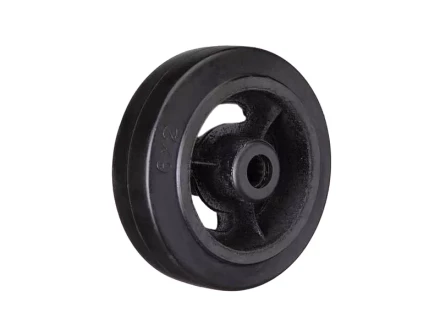 Колесо большегрузное D 80 200 мм резина на ось (F) 1027163 купить в Уфе