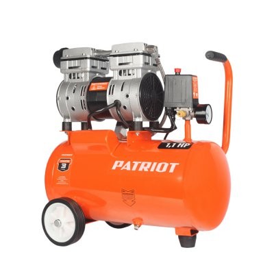 Компрессор безмасляный поршневой прямой привод Patriot Power WO 24-160 купить в Уфе
