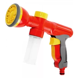 Пистолет-распылитель GRINDA универсальный &quot;3 в 1&quot;: полив, удобрение,мойка, пластмассовый, 9-позиционный 8-427378