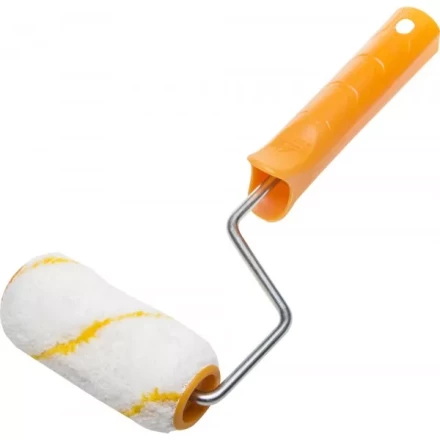 Валик GIRPAINT ПОЛИАКРИЛ малярный в сборе, ворс 10мм, бюгель 6мм, 30х100мм, STAYER Master 0315-10 купить в Уфе