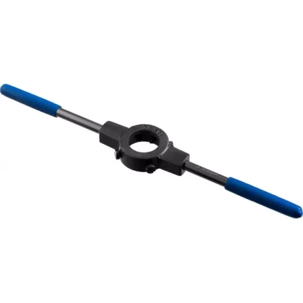 Плашкодержатель ЗУБР &quot;ПРОФЕССИОНАЛ&quot; со стопорными винтами, сталь 45, посадочный диаметр - 30 мм, высота - 11 мм, общая длина - 285 мм 28150-30 купить в Уфе