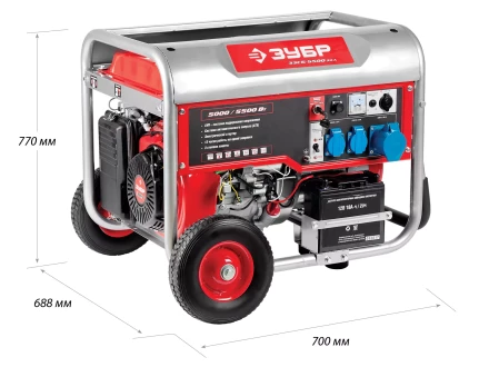 Генератор бензиновый ЗЭСБ-5500-ЭНА серия МАСТЕР купить в Уфе