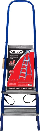 Лестница-стремянка стальная, 3 ступени, 60 см, MIRAX 38800-03 купить в Уфе