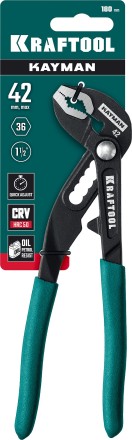 Клещи переставные с быстрой регулировкой KRAFTOOL KAYMAN 22353-18 купить в Уфе