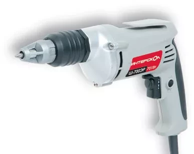 Шуруповерт сетевой-электрический Интерскол Ш-8/700ЭР купить в Уфе