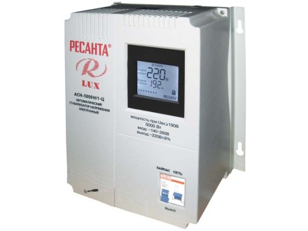 Стабилизатор АСН-5000 Н/1-Ц Ресанта Lux купить в Уфе