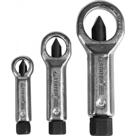 Набор STAYER Съемники стальные, для прикипевших гаек, 3шт 43213-H3 купить в Уфе