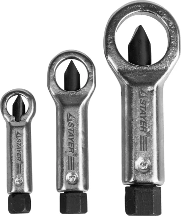 Набор STAYER Съемники стальные, для прикипевших гаек, 3шт 43213-H3 купить в Уфе