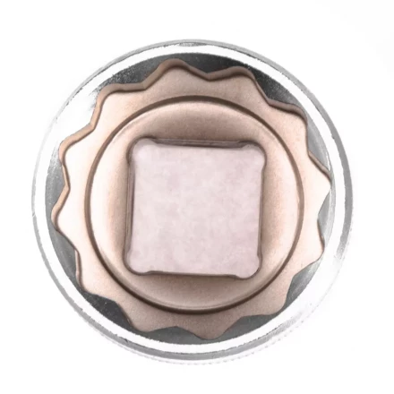 Головка торцевая 27 мм двенадцатигранная CrV под квадрат 1/2 хромированная Stels 13671 купить в Уфе