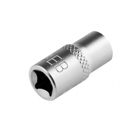 Головка торцевая 1/4  Е8 CrV Stels 13867 купить в Уфе