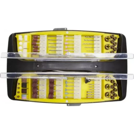 Набор STAYER &quot;MASTER&quot;: Мини-насадки для гравиров машин, в пластик боксе, гибкий вал,штатив, место для гравёра,191 предм 29906-H191 купить в Уфе