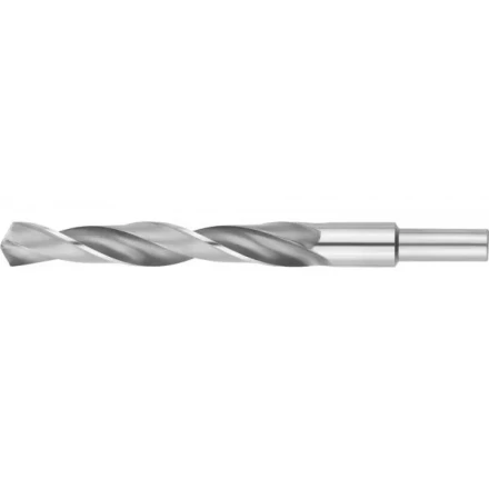 Сверло ЗУБР &quot;МАСТЕР&quot; по металлу с цилиндрическим хвостовиком, сталь Р6М5, винтовой прокат, D 18.0мм, L-191/130мм 4-29621-191-18 купить в Уфе