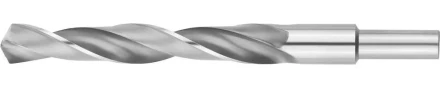 Сверло ЗУБР &quot;МАСТЕР&quot; по металлу с цилиндрическим хвостовиком, сталь Р6М5, винтовой прокат, D 18.0мм, L-191/130мм 4-29621-191-18 купить в Уфе