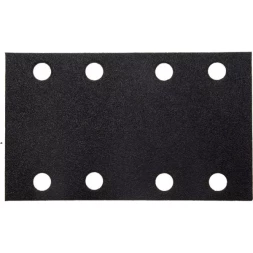 Лист шлиф. универс. URAGAN "Оптимал. для тверд. пород дерева" 8 отв. по линии, на липучке, для ПШМ, P80, 80х133мм, 10шт 907-22111-080-10