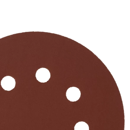 Круг абразивный на ворсовой подложке под &quot;липучку&quot;, перфорированный, P 600, 125 мм, 5 шт Сибртех 738167 купить в Уфе