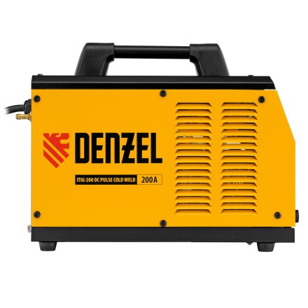 Аппарат инвертор. аргонодуговой сварки ITIG-200 DС Pulse Cold Weld, 200 А, ПВ 60%// Denzel 94329 купить в Уфе