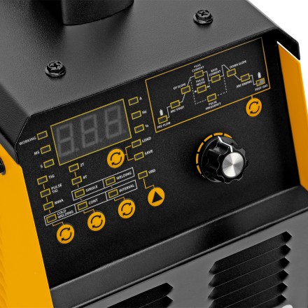 Аппарат инвертор. аргонодуговой сварки ITIG-200 DС Pulse Cold Weld, 200 А, ПВ 60%// Denzel 94329 купить в Уфе