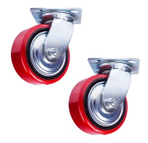 Колесо поворотное PU/металл (C550S/PU2040CB3ra/TG) 200 мм 1352004 купить в Уфе