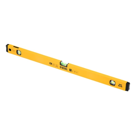 Уровень алюминиевый Denzel 33692, магнит, фрезерованный, 3 глазка (1 зеркал.), 0,5 мм/м, 800 мм купить в Уфе