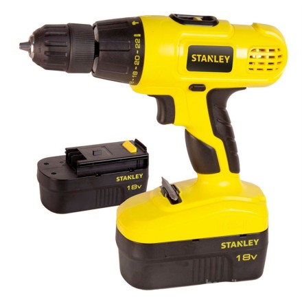 Дрель аккумуляторная Stanley STDC18HBK в кейсе купить в Уфе