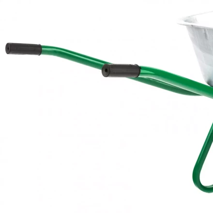 Тачка садово-строительная двухколесная усиленная грузоподьемность 320 кг обьем 100 л Palisad 68937 купить в Уфе