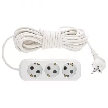 Удлинитель бытовой серия УХз-10-307, с заземлением, 7м, 3 роз., 10А Stern 95768 купить в Уфе
