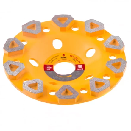 Чашка алмазная зачистная 125 мм Бриллиант Denzel 72973 купить в Уфе