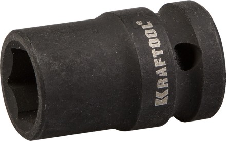 Торцовая головка KRAFTOOL &quot;INDUSTRIE QUALITAT&quot; ударная (1/2&quot;), FLANK, Cr-Mo, фосфатированная, 13 мм 27940-13_z01 купить в Уфе
