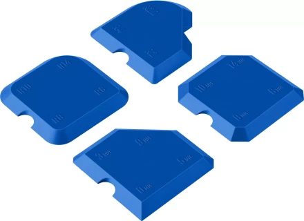 ЗУБР НШГ-16 набор специальных шпателей для формирования швов герметика (1015-H4) купить в Уфе