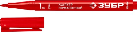ЗУБР МП-100 красный, 1 мм перманентный маркер (06320-3) купить в Уфе