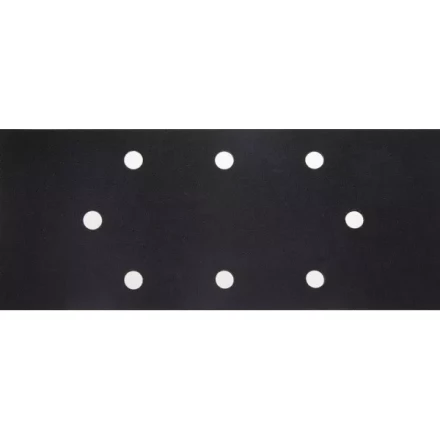 Лист шлиф. универсал. URAGAN &quot;Оптимален для твердых пород дерева&quot; 8 отверстий по линии, для ПШМ, P180, 93х230мм, 50шт 907-22102-180-50 купить в Уфе