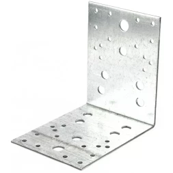 Крепежный уголок 2,5мм КU 130x130x100 мм Россия Сибртех 464077