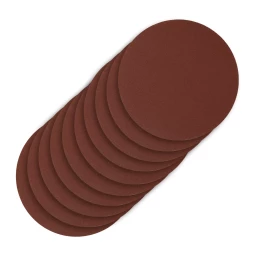 Круг абразивный на ворсовой подложке под "липучку", P 280, 125 мм, 10 шт Сибртех 738727