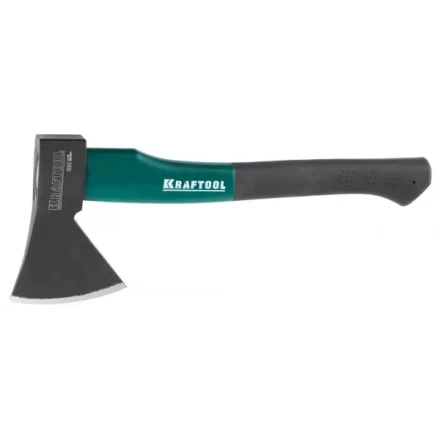 Топор KRAFTOOL &quot;EXPERT&quot; плотницкий, с эргономичной двухкомпонентной фиберглассовой рукояткой, длина 360мм, 0,6кг 20650-06 купить в Уфе