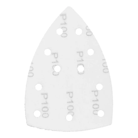 Треугольник абразивный на ворc. подложке под &quot;липучку&quot;, перф., P 100, 150х150х100 мм, 5 шт. Denzel 738617 купить в Уфе