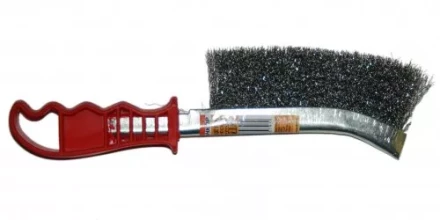Щетка металлическая с пластиковой ручкой Энкор 51600 купить в Уфе