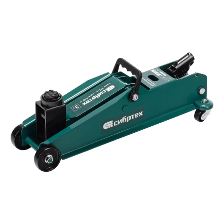 Домкрат гидравлический подкатной Сибртех 50841, 3 т, 192-532 мм, SUV купить в Уфе